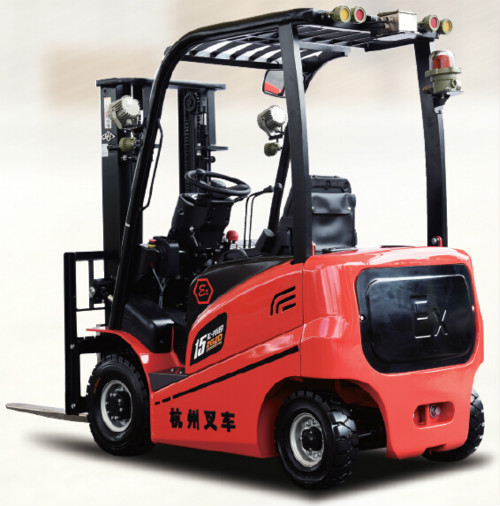 防爆蓄電池叉車(chē)（后側(cè)面）