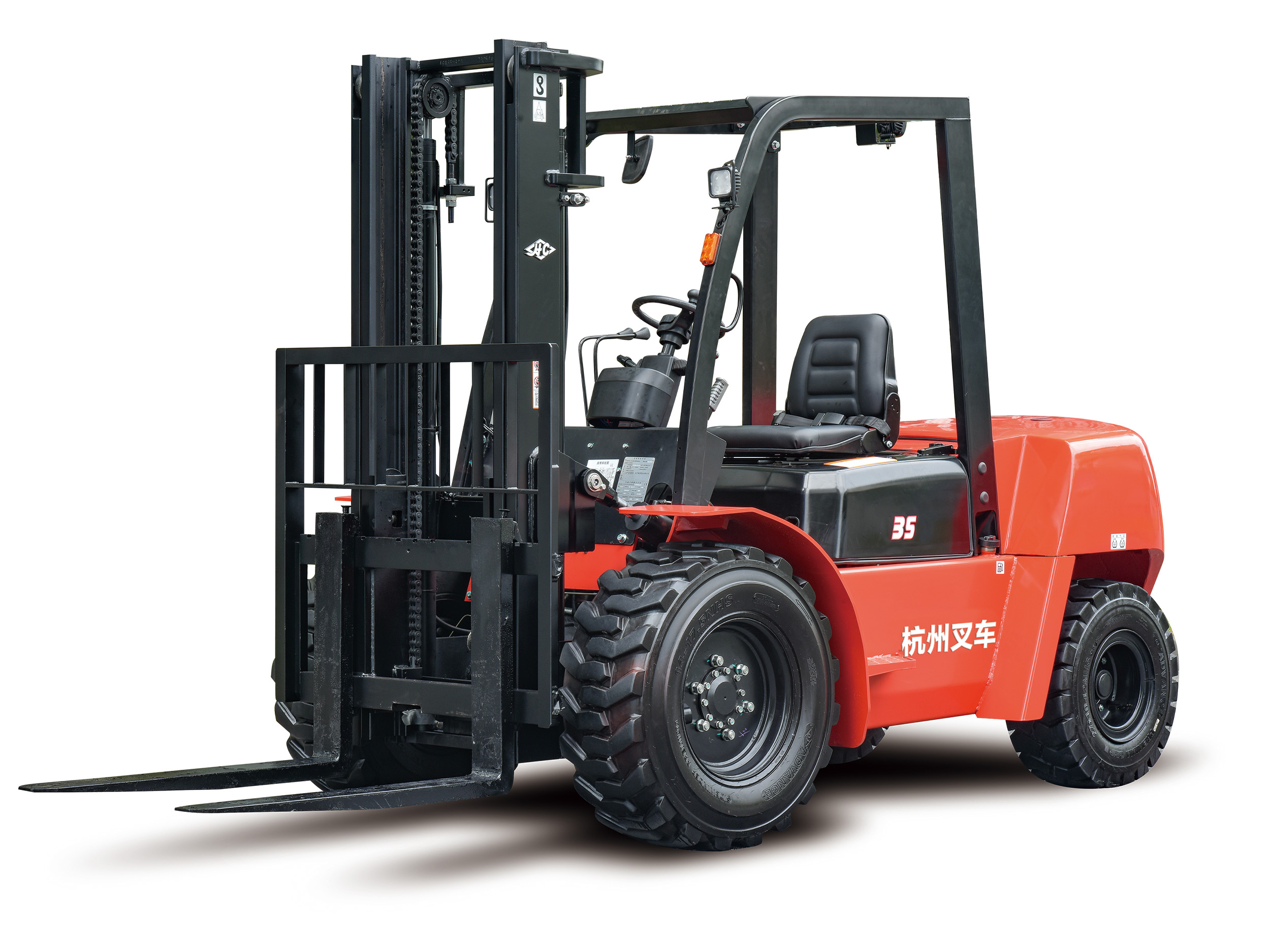 A系列3-3.5噸高通過性內燃平衡重式叉車